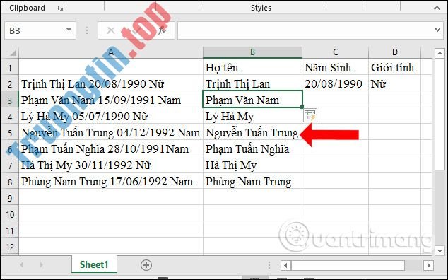 Hướng&nbsp;dẫn&nbsp;tách&nbsp;nội&nbsp;dung&nbsp;cột&nbsp;trong&nbsp;Excel