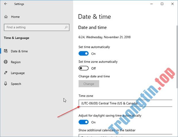 Cách&nbsp;thay&nbsp;đổi&nbsp;thời&nbsp;gian,&nbsp;ngày,&nbsp;tháng&nbsp;trong&nbsp;Windows&nbsp;10?