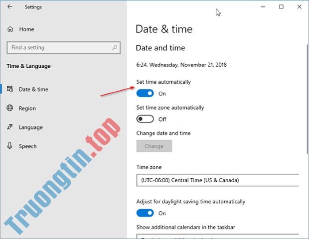 Cách&nbsp;thay&nbsp;đổi&nbsp;thời&nbsp;gian,&nbsp;ngày,&nbsp;tháng&nbsp;trong&nbsp;Windows&nbsp;10?