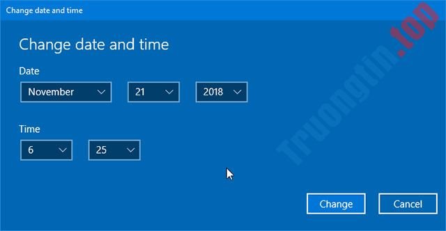 Cách&nbsp;thay&nbsp;đổi&nbsp;thời&nbsp;gian,&nbsp;ngày,&nbsp;tháng&nbsp;trong&nbsp;Windows&nbsp;10?