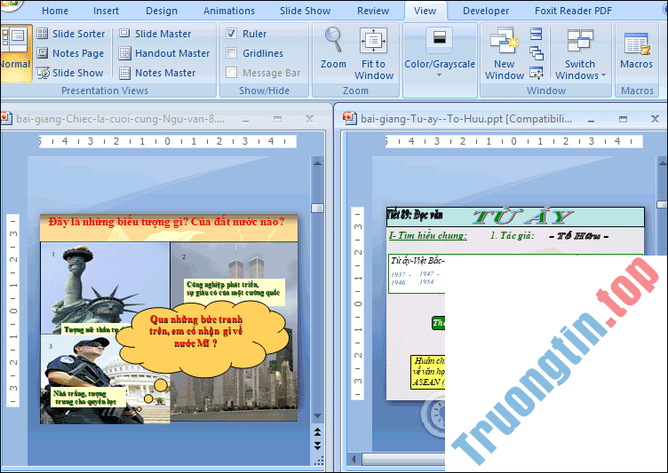 MS&nbsp;PowerPoint&nbsp;2007&nbsp;-&nbsp;Bài&nbsp;1:&nbsp;Giao&nbsp;diện&nbsp;Microsoft&nbsp;PowerPoint