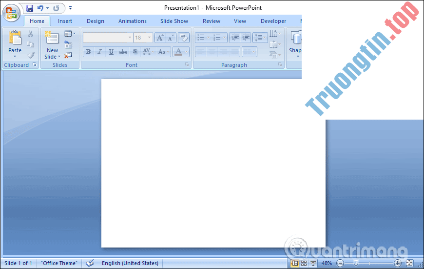 MS&nbsp;PowerPoint&nbsp;2007&nbsp;-&nbsp;Bài&nbsp;1:&nbsp;Giao&nbsp;diện&nbsp;Microsoft&nbsp;PowerPoint