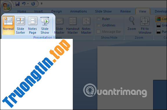 MS&nbsp;PowerPoint&nbsp;2007&nbsp;-&nbsp;Bài&nbsp;1:&nbsp;Giao&nbsp;diện&nbsp;Microsoft&nbsp;PowerPoint