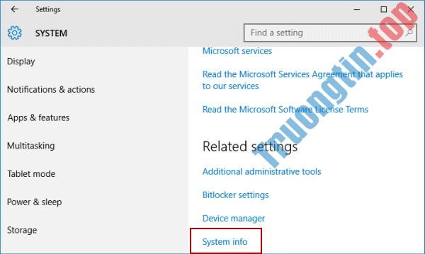 6 cách mở Computer/System Properties trong Windows 10