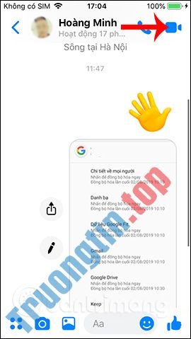 Cách&nbsp;gọi&nbsp;video&nbsp;Messenger&nbsp;trên&nbsp;điện&nbsp;thoại,&nbsp;máy&nbsp;tính&nbsp;bảng