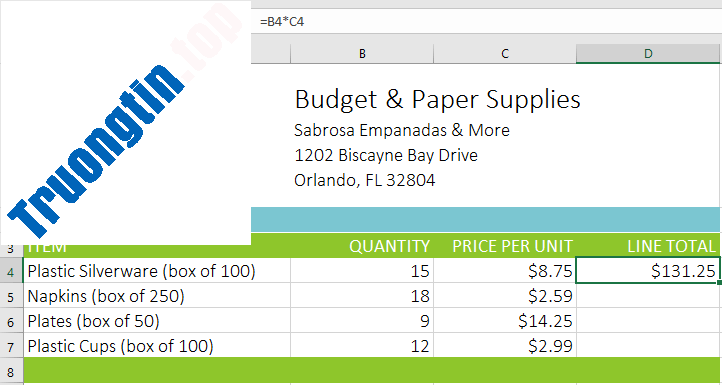 Excel&nbsp;2019&nbsp;(Phần&nbsp;12):&nbsp;Giới&nbsp;thiệu&nbsp;về&nbsp;công&nbsp;thức&nbsp;(Formula)