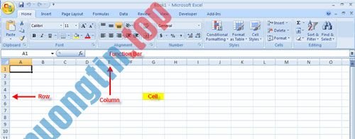MS&nbsp;Excel&nbsp;2007&nbsp;-&nbsp;Bài&nbsp;1:&nbsp;Bắt&nbsp;đầu&nbsp;Microsoft&nbsp;Excel&nbsp;2007