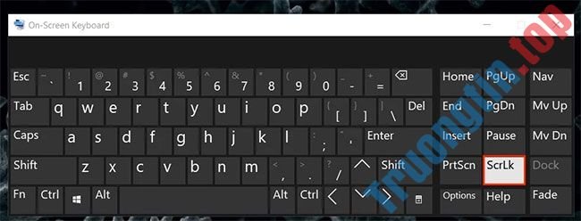 6 cách khắc phục lỗi các phím mũi tên không hoạt động trong Excel 3 6 cách khắc phục lỗi các phím mũi tên không hoạt động trong Excel
