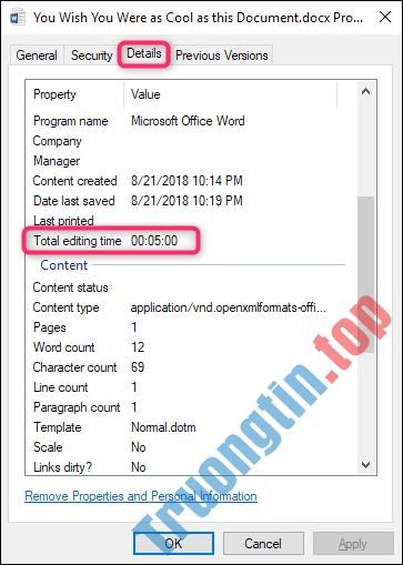 Bạn&nbsp;dành&nbsp;bao&nbsp;nhiêu&nbsp;thời&nbsp;gian&nbsp;làm&nbsp;việc&nbsp;với&nbsp;một&nbsp;file&nbsp;word?&nbsp;Đây&nbsp;là&nbsp;cách&nbsp;kiểm&nbsp;tra