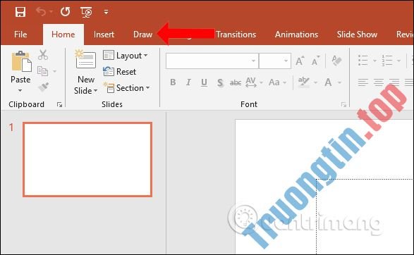 Cách&nbsp;dùng&nbsp;công&nbsp;cụ&nbsp;Draw&nbsp;trên&nbsp;PowerPoint