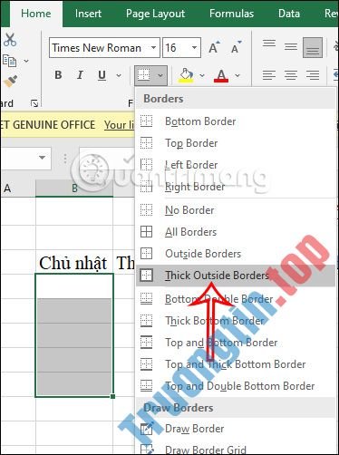 Cách&nbsp;tạo&nbsp;thời&nbsp;khóa&nbsp;biểu&nbsp;trong&nbsp;Excel