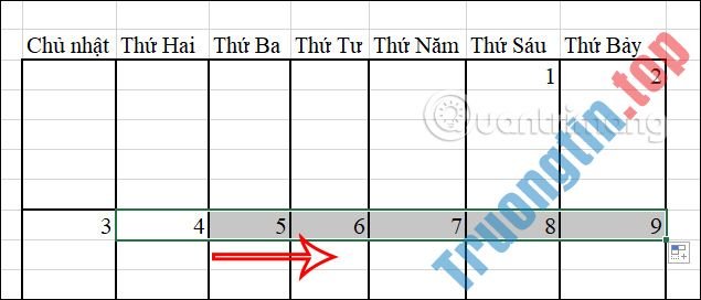 Cách&nbsp;tạo&nbsp;thời&nbsp;khóa&nbsp;biểu&nbsp;trong&nbsp;Excel