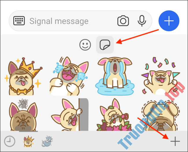 Cách&nbsp;sử&nbsp;dụng&nbsp;các&nbsp;gói&nbsp;nhãn&nbsp;dán/Sticker&nbsp;biểu&nbsp;thị&nbsp;cảm&nbsp;xúc&nbsp;trong&nbsp;Signal