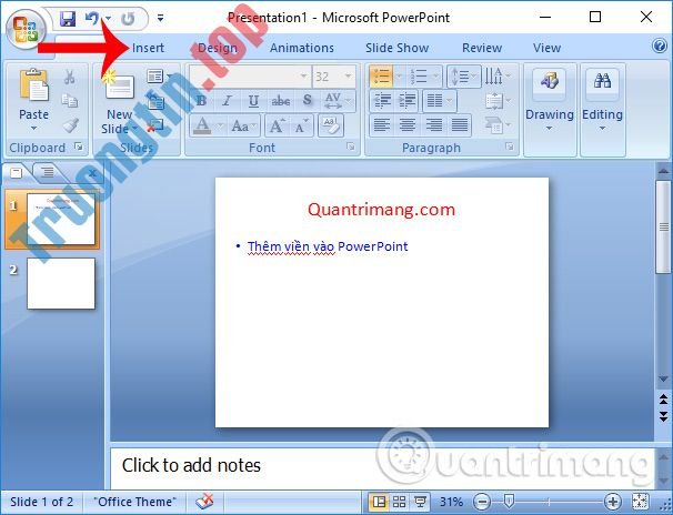 Cách&nbsp;tạo&nbsp;khung&nbsp;slide&nbsp;PowerPoint