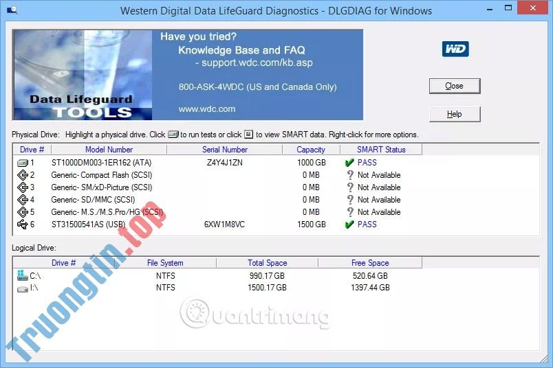 Những&nbsp;tiện&nbsp;ích&nbsp;miễn&nbsp;phí&nbsp;kiểm&nbsp;tra&nbsp;và&nbsp;chẩn&nbsp;đoán&nbsp;sức&nbsp;khỏe&nbsp;ổ&nbsp;cứng