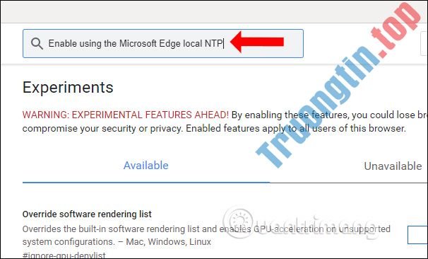 Cách&nbsp;ẩn&nbsp;nút&nbsp;chỉnh&nbsp;giao&nbsp;diện&nbsp;New&nbsp;Tab&nbsp;trên&nbsp;Edge&nbsp;Chromium