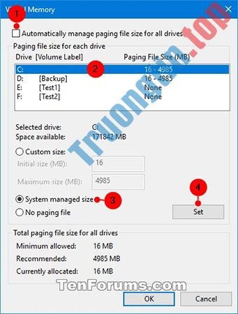 Cách&nbsp;quản&nbsp;lý&nbsp;bộ&nbsp;nhớ&nbsp;ảo&nbsp;Pagefile&nbsp;trong&nbsp;Windows&nbsp;10