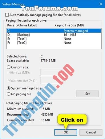Cách&nbsp;quản&nbsp;lý&nbsp;bộ&nbsp;nhớ&nbsp;ảo&nbsp;Pagefile&nbsp;trong&nbsp;Windows&nbsp;10
