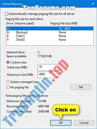 Cách&nbsp;quản&nbsp;lý&nbsp;bộ&nbsp;nhớ&nbsp;ảo&nbsp;Pagefile&nbsp;trong&nbsp;Windows&nbsp;10