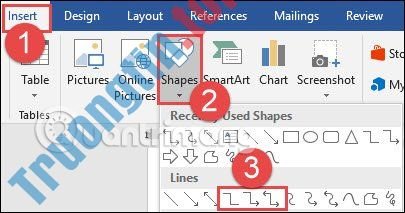 Hướng&nbsp;dẫn&nbsp;vẽ&nbsp;mũi&nbsp;tên&nbsp;trong&nbsp;Microsoft&nbsp;Word
