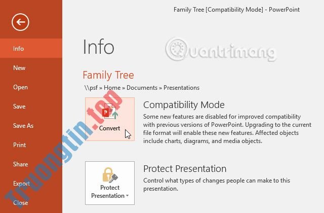 Tạo&nbsp;và&nbsp;mở&nbsp;bài&nbsp;thuyết&nbsp;trình&nbsp;trong&nbsp;PowerPoint&nbsp;2016