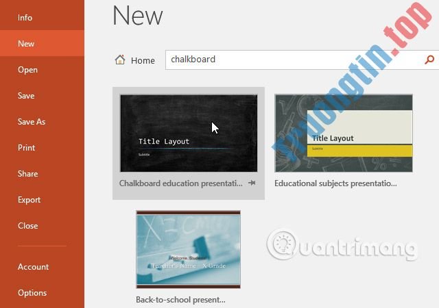 Tạo&nbsp;và&nbsp;mở&nbsp;bài&nbsp;thuyết&nbsp;trình&nbsp;trong&nbsp;PowerPoint&nbsp;2016