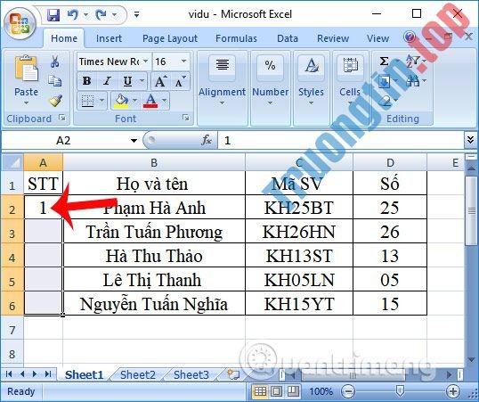 7&nbsp;cách&nbsp;đánh&nbsp;số&nbsp;thứ&nbsp;tự&nbsp;trong&nbsp;Excel&nbsp;rất&nbsp;đơn&nbsp;giản