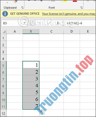 7&nbsp;cách&nbsp;đánh&nbsp;số&nbsp;thứ&nbsp;tự&nbsp;trong&nbsp;Excel&nbsp;rất&nbsp;đơn&nbsp;giản