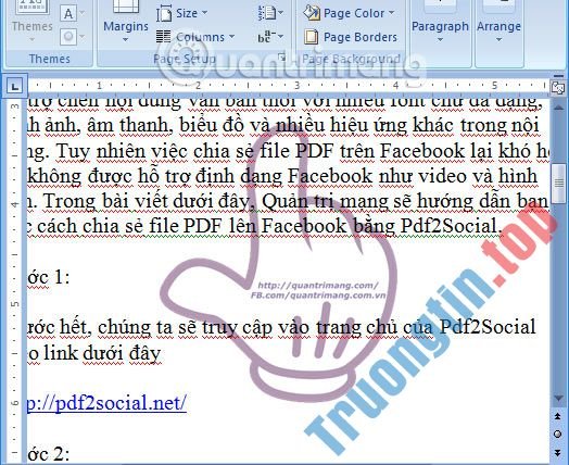 Cách&nbsp;chèn,&nbsp;xóa&nbsp;bỏ&nbsp;watermark&nbsp;trong&nbsp;tài&nbsp;liệu&nbsp;Word