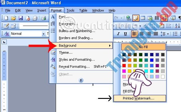 Cách&nbsp;chèn,&nbsp;xóa&nbsp;bỏ&nbsp;watermark&nbsp;trong&nbsp;tài&nbsp;liệu&nbsp;Word