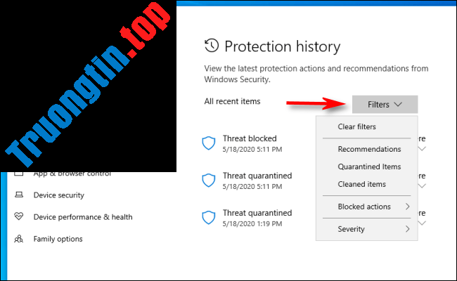 Cách xem Windows Defender đã tìm thấy phần mềm độc hại nào trên PC