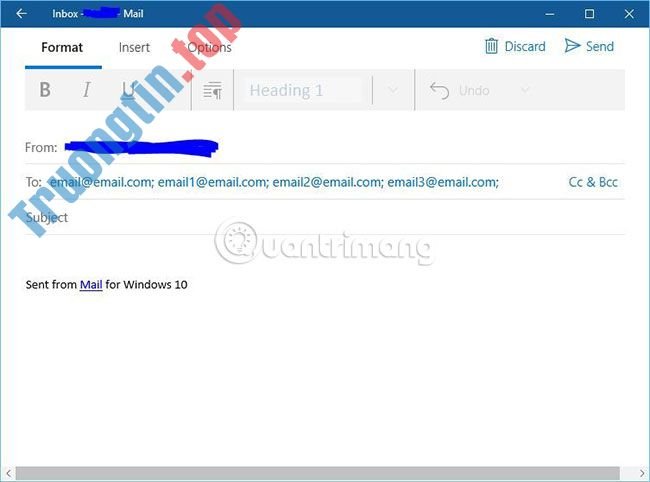 Gửi&nbsp;mail&nbsp;cho&nbsp;group&nbsp;trên&nbsp;Mail&nbsp;của&nbsp;Win&nbsp;10