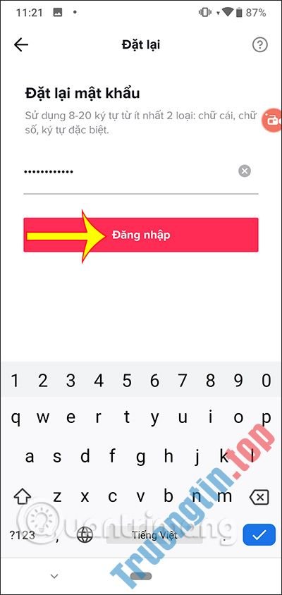 Cách&nbsp;lấy&nbsp;lại&nbsp;mật&nbsp;khẩu&nbsp;TikTok&nbsp;khi&nbsp;bị&nbsp;mất
