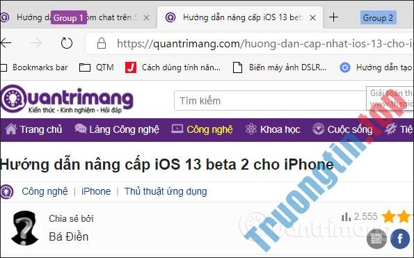 Cách&nbsp;gộp&nbsp;tab&nbsp;trên&nbsp;Microsoft&nbsp;Edge&nbsp;Chromium
