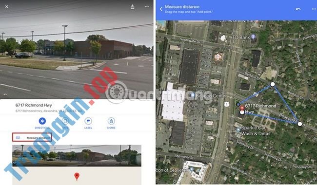 Cách đo khoảng cách giữa hai điểm trên Google Maps