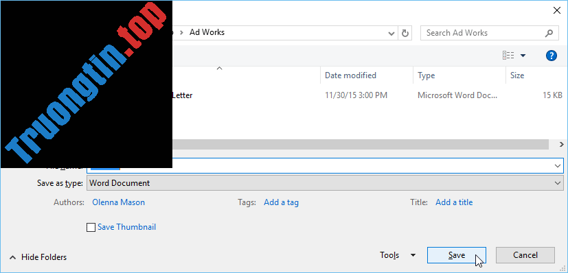 Word&nbsp;2019&nbsp;(Phần&nbsp;3):&nbsp;Lưu&nbsp;và&nbsp;chia&nbsp;sẻ&nbsp;tài&nbsp;liệu