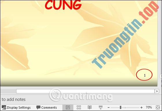 Hướng&nbsp;dẫn&nbsp;đánh&nbsp;số&nbsp;trang&nbsp;trên&nbsp;PowerPoint