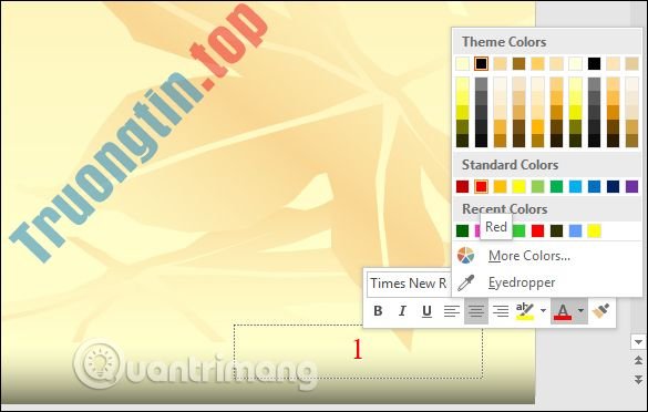 Hướng&nbsp;dẫn&nbsp;đánh&nbsp;số&nbsp;trang&nbsp;trên&nbsp;PowerPoint