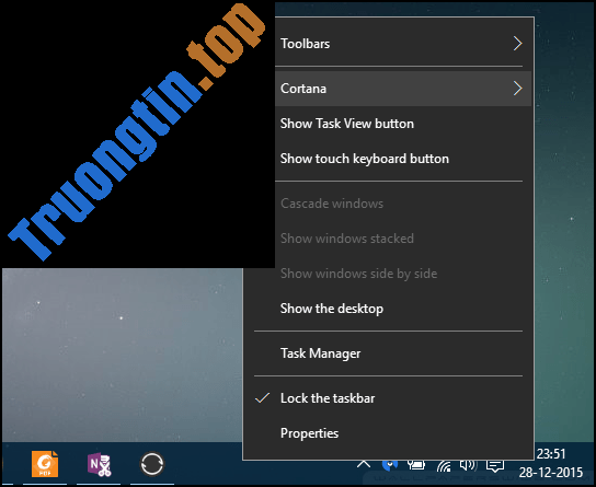 Một&nbsp;số&nbsp;thủ&nbsp;thuật&nbsp;tùy&nbsp;biến&nbsp;Taskbar&nbsp;trên&nbsp;Windows&nbsp;10&nbsp;hiệu&nbsp;quả