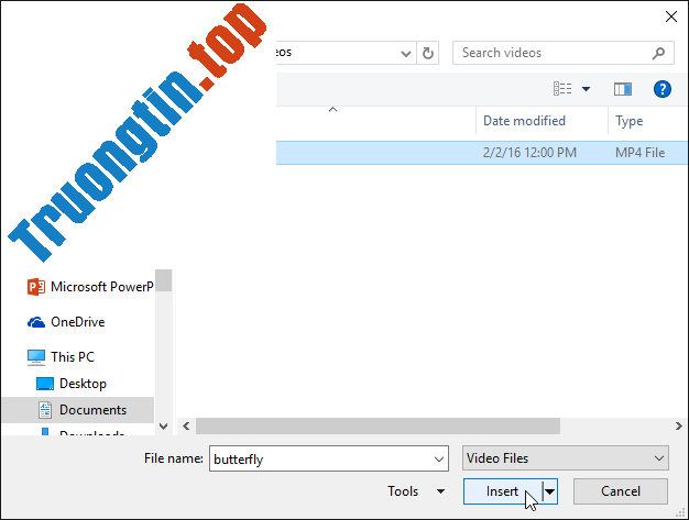 PowerPoint&nbsp;2019&nbsp;(Phần&nbsp;19):&nbsp;Chèn&nbsp;video