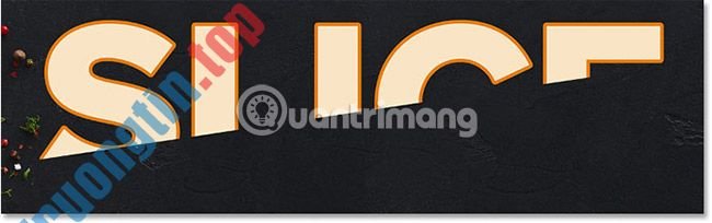 Cách&nbsp;tạo&nbsp;hiệu&nbsp;ứng&nbsp;cắt&nbsp;lát&nbsp;chữ&nbsp;trên&nbsp;Photoshop