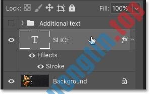 Cách&nbsp;tạo&nbsp;hiệu&nbsp;ứng&nbsp;cắt&nbsp;lát&nbsp;chữ&nbsp;trên&nbsp;Photoshop