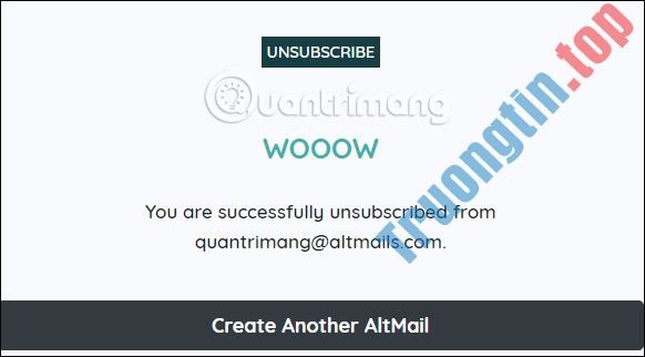 Cách dùng AltMails tạo email ảo không giới hạn