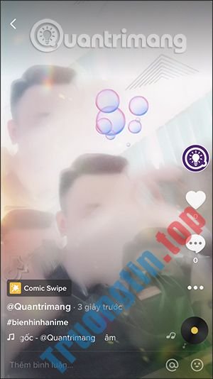 Cách&nbsp;làm&nbsp;video&nbsp;TikTok&nbsp;biến&nbsp;hình&nbsp;anime