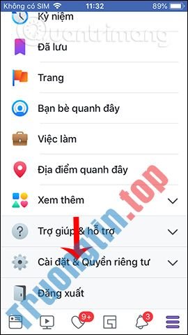 Cách&nbsp;tắt&nbsp;âm&nbsp;thanh&nbsp;ứng&nbsp;dụng&nbsp;Facebook