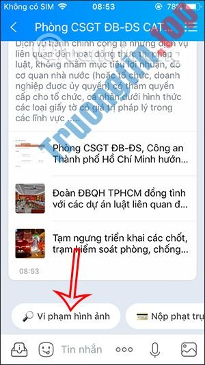 Hướng&nbsp;dẫn&nbsp;kiểm&nbsp;tra&nbsp;phạt&nbsp;nguội&nbsp;trên&nbsp;Zalo,&nbsp;nộp&nbsp;phạt&nbsp;trực&nbsp;tuyến&nbsp;trên&nbsp;Zalo