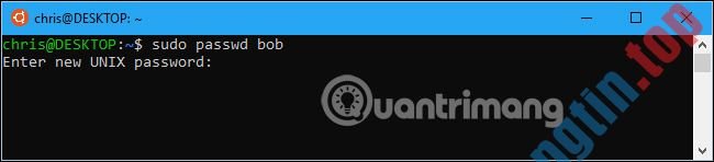 Cách&nbsp;thay&nbsp;đổi&nbsp;tài&nbsp;khoản&nbsp;người&nbsp;dùng&nbsp;trong&nbsp;Ubuntu&nbsp;Bash&nbsp;Shell&nbsp;Windows&nbsp;10