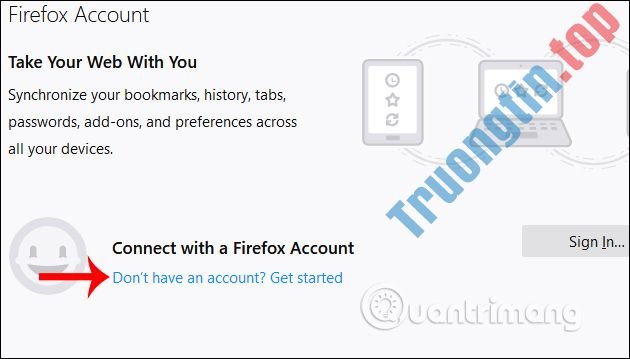 Cách&nbsp;đăng&nbsp;ký&nbsp;tài&nbsp;khoản&nbsp;Firefox