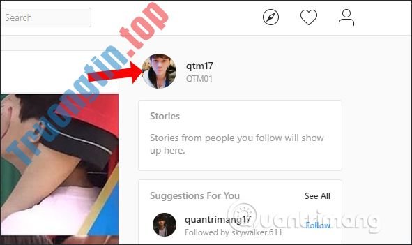 Cách&nbsp;đổi&nbsp;avatar&nbsp;Instagram&nbsp;trên&nbsp;máy&nbsp;tính