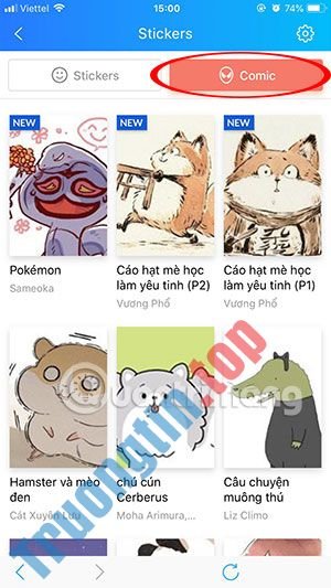 Cách&nbsp;sử&nbsp;dụng&nbsp;Zalo&nbsp;để&nbsp;đọc&nbsp;truyện&nbsp;tranh